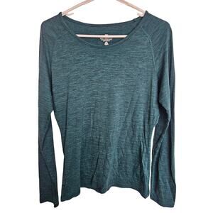 Segments Womens Merino Wool Base Layer Shirt Gorpcore Size M Outdoor Casual